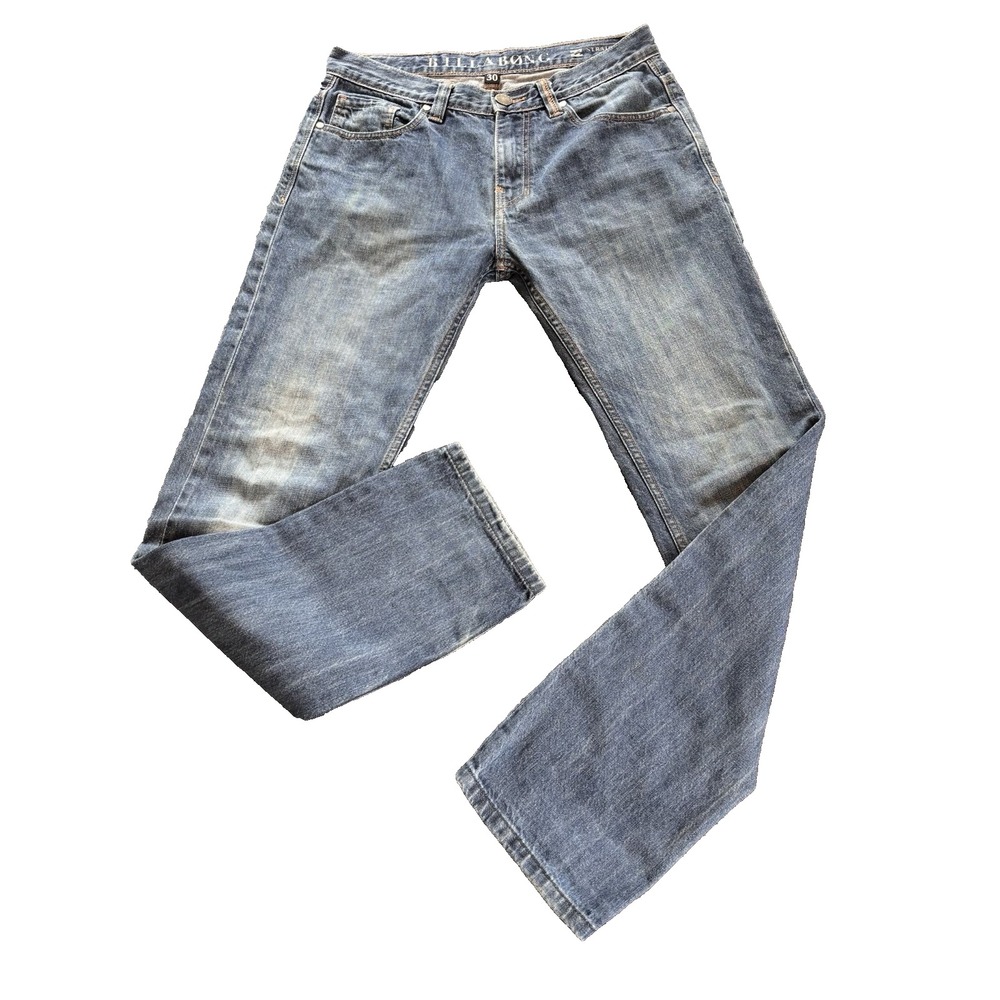 Billabong Denim Blue Jeans Mens 30 x 31 Straight Fifty Dark Wash Streetwear 90